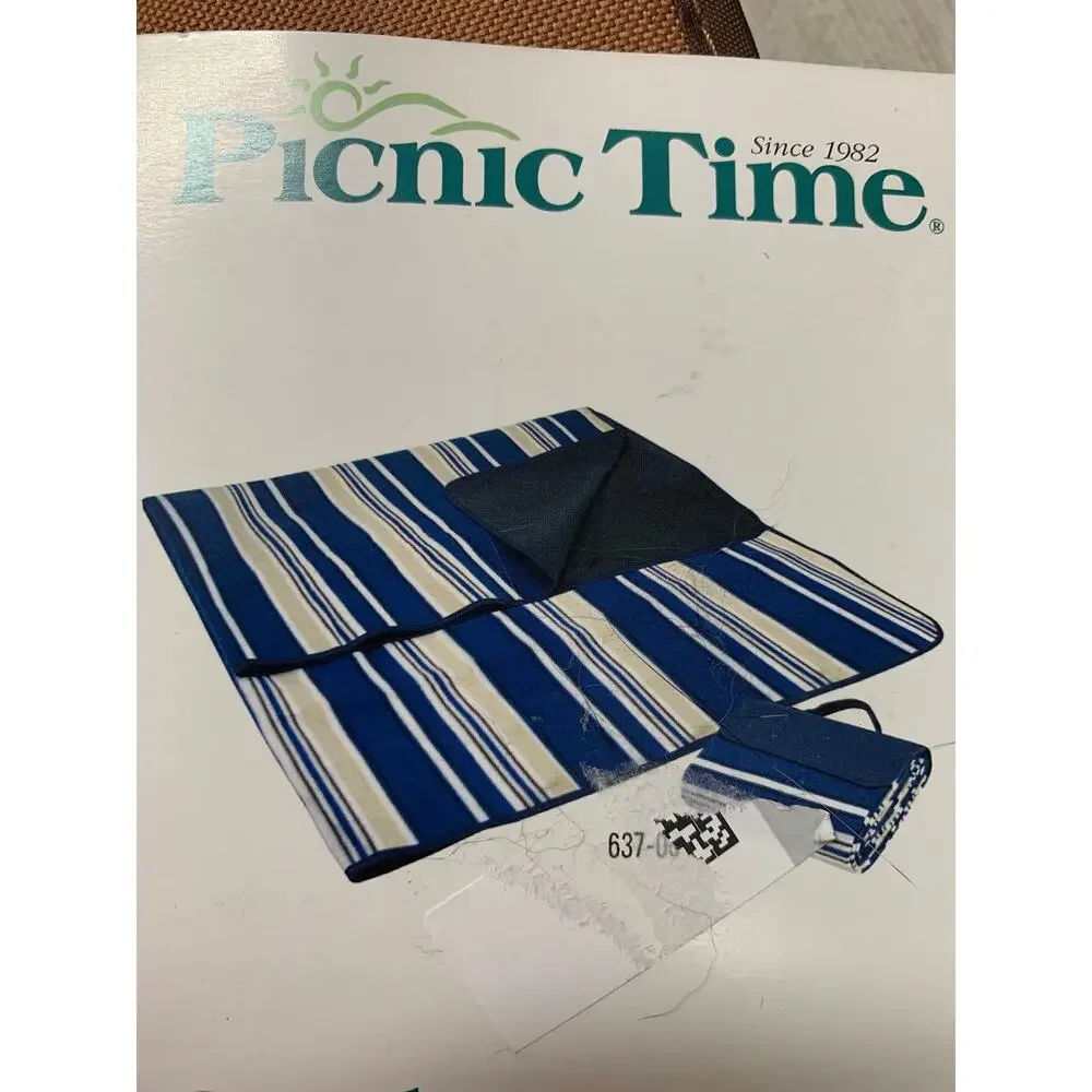 Boy Scouts Of America Waterproof Picnic Camping Blanket Tote English Plain 59x51 - Picture 3 of 5